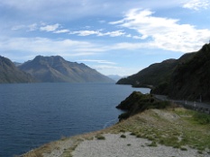 Devils Staircase on the Left and The Remarkables on the Right.JPG